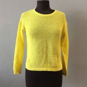 Yellow Women's Sweater
